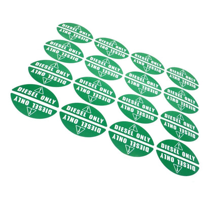 Diesel Only Sticker Decal for Fuel Tank Door - Vinyl Laminate Label
