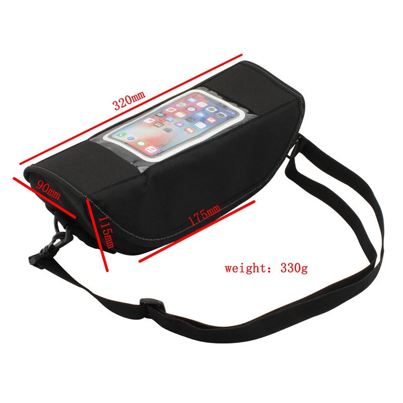 Waterproof Motorcycle Handlebar Travel Bag for BMW