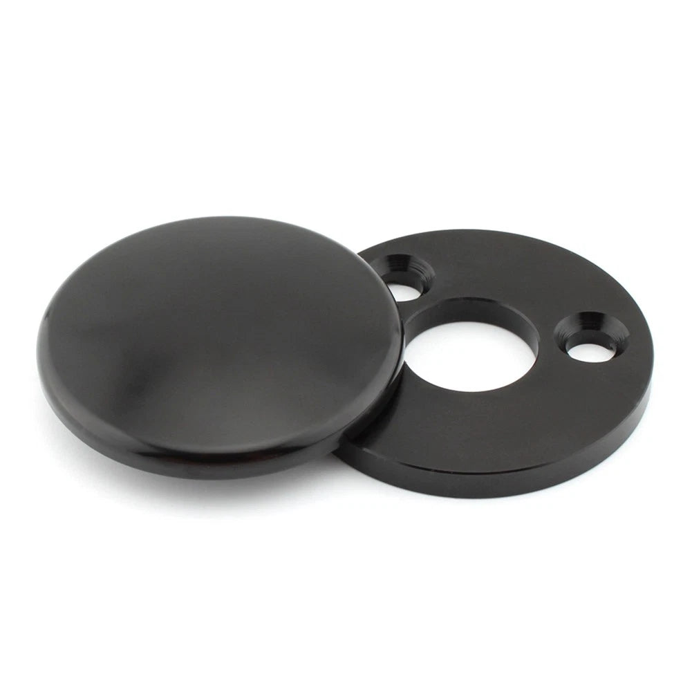 Black Motorcycle Fork Lock Cover for Harley Road King FLHR CVO Classic (1994-up)