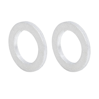 4 x M14 Silver Tone Oil Drain Plug Gaskets for Honda (94109-14000)