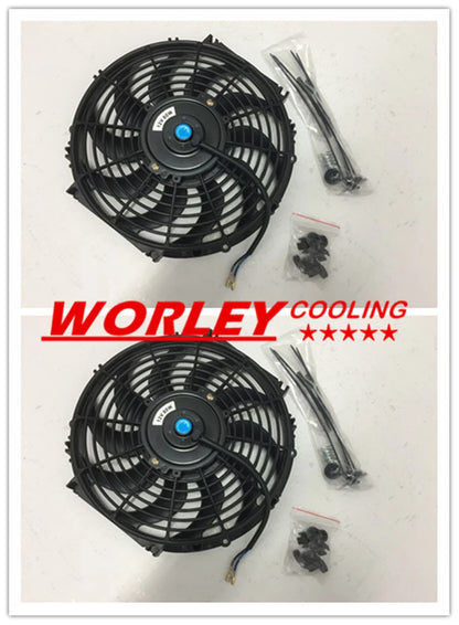 Aluminum Radiator & Fans for Chevy Impala/Bel Air/Biscayne (1959-1965)