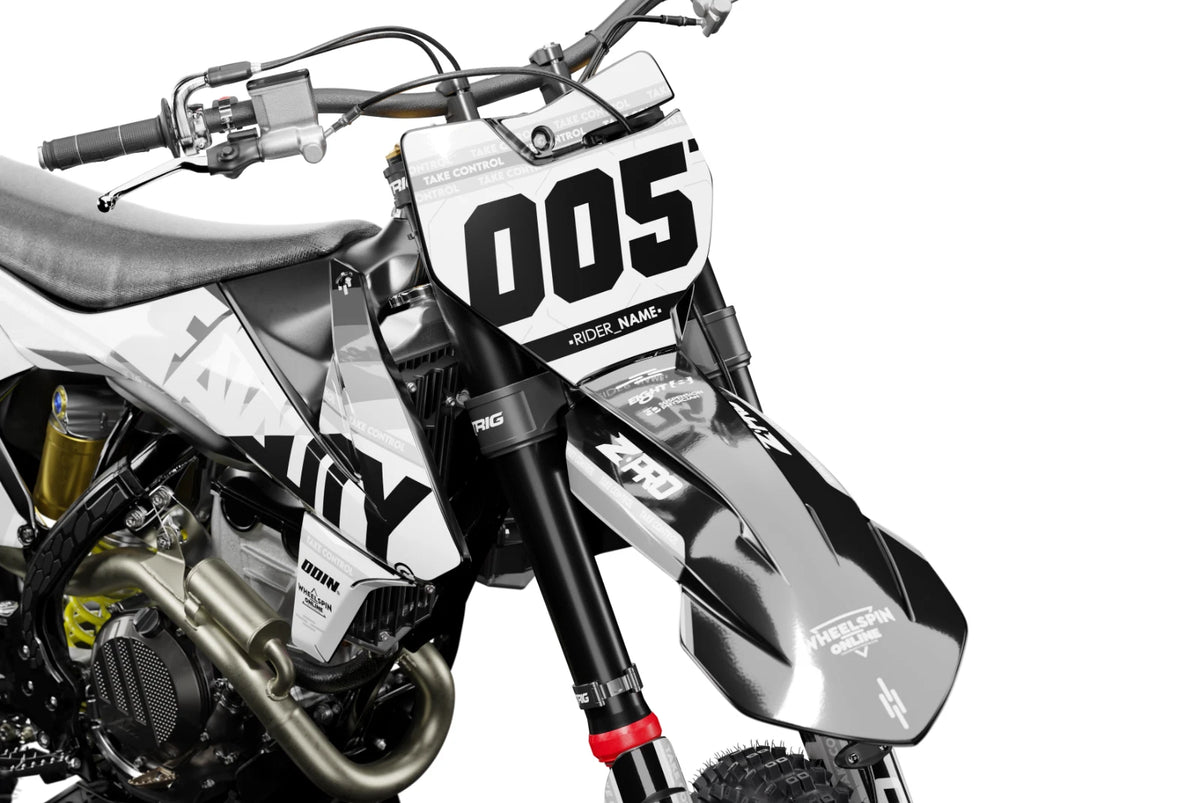 Rebel Style Decals Custom Sticker Kit for KTM SXF 250 (2019-2022)