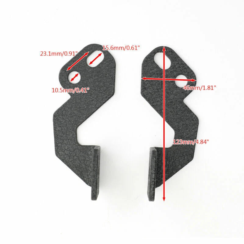 Light Bar Holder Mount for Honda Pioneer 700 & 1000 (2014-2023)