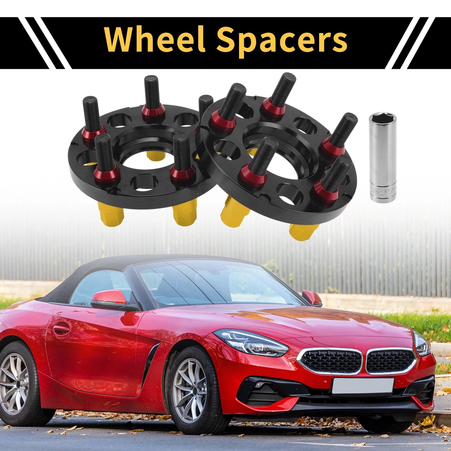 2 x 5x112mm Wheel Spacers 66.56mm for BMW Z4 G29 (2019-2020)