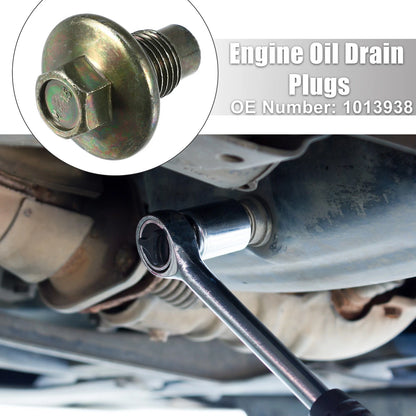 M14x1.5 Car Oil Drain Plug Set with Washer for Ford