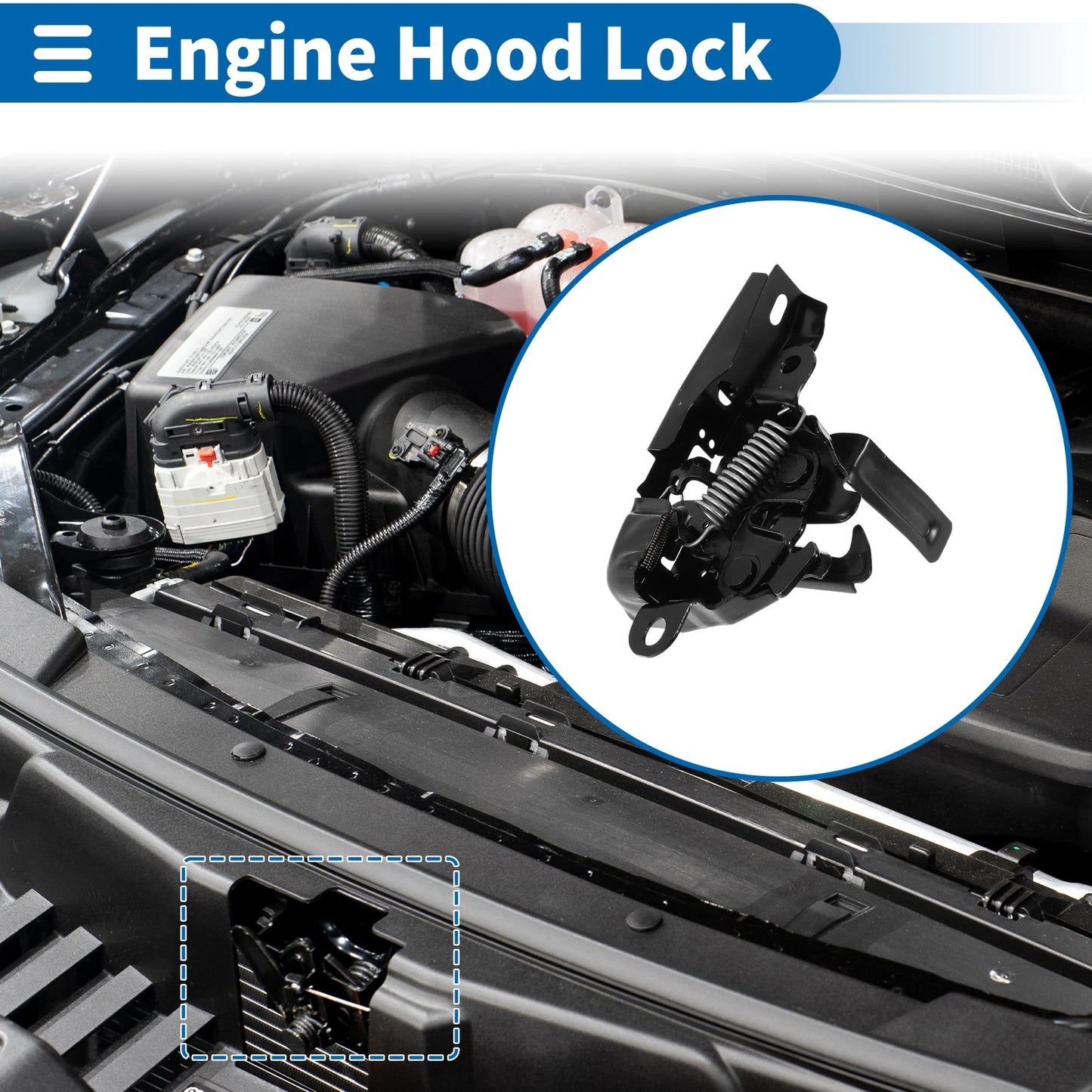 Bonnet Latch Assembly for Toyota Venza (2009-2016) 1 x Unit