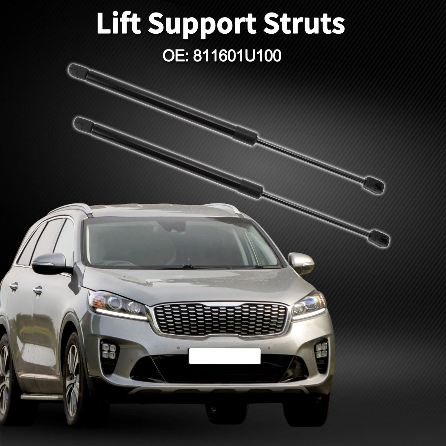 Hood Lift Supports Struts  for Kia Sorento (2011-2015)
