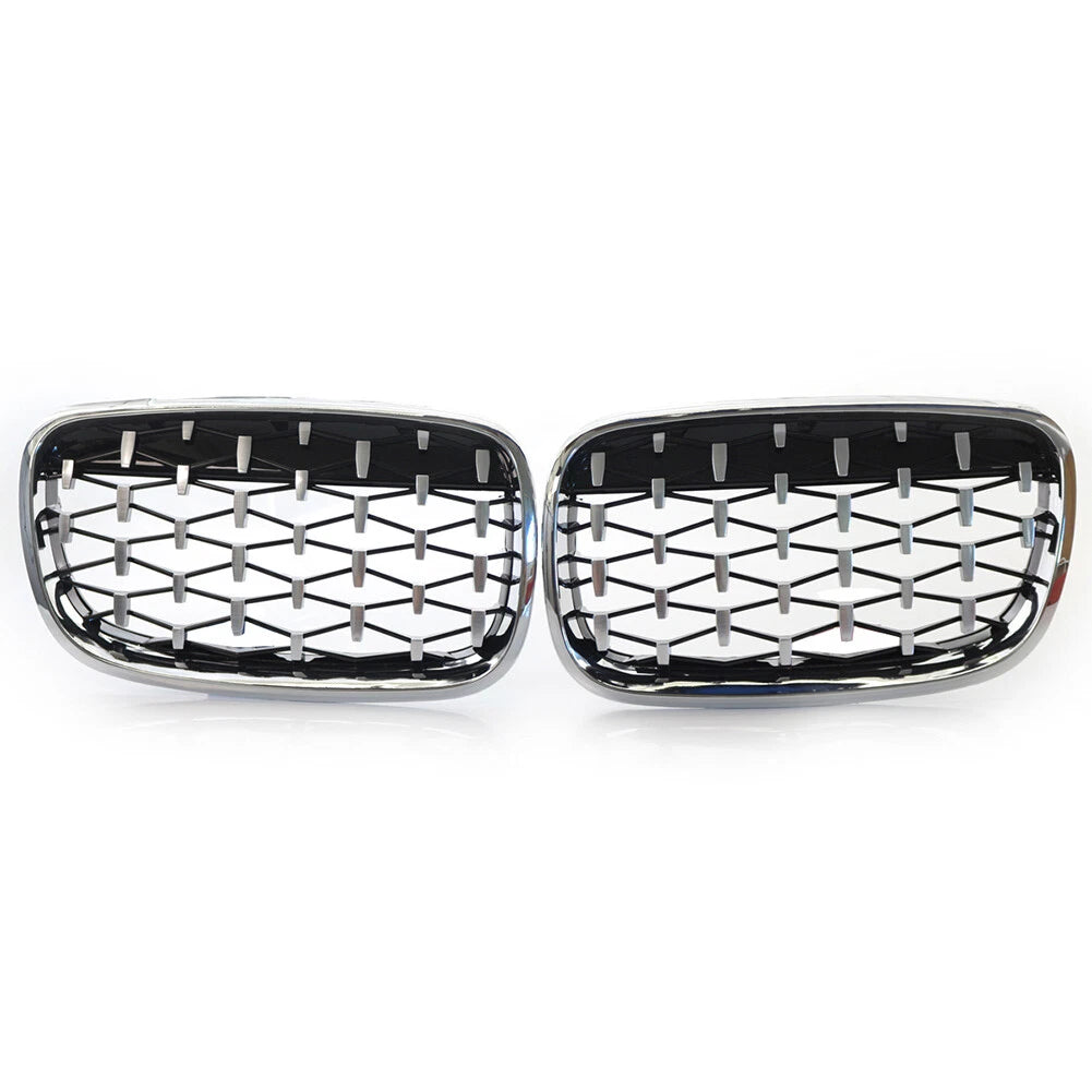 Diamond Style Chrome Front Kidney Grille for BMW X5 (2007-2013)