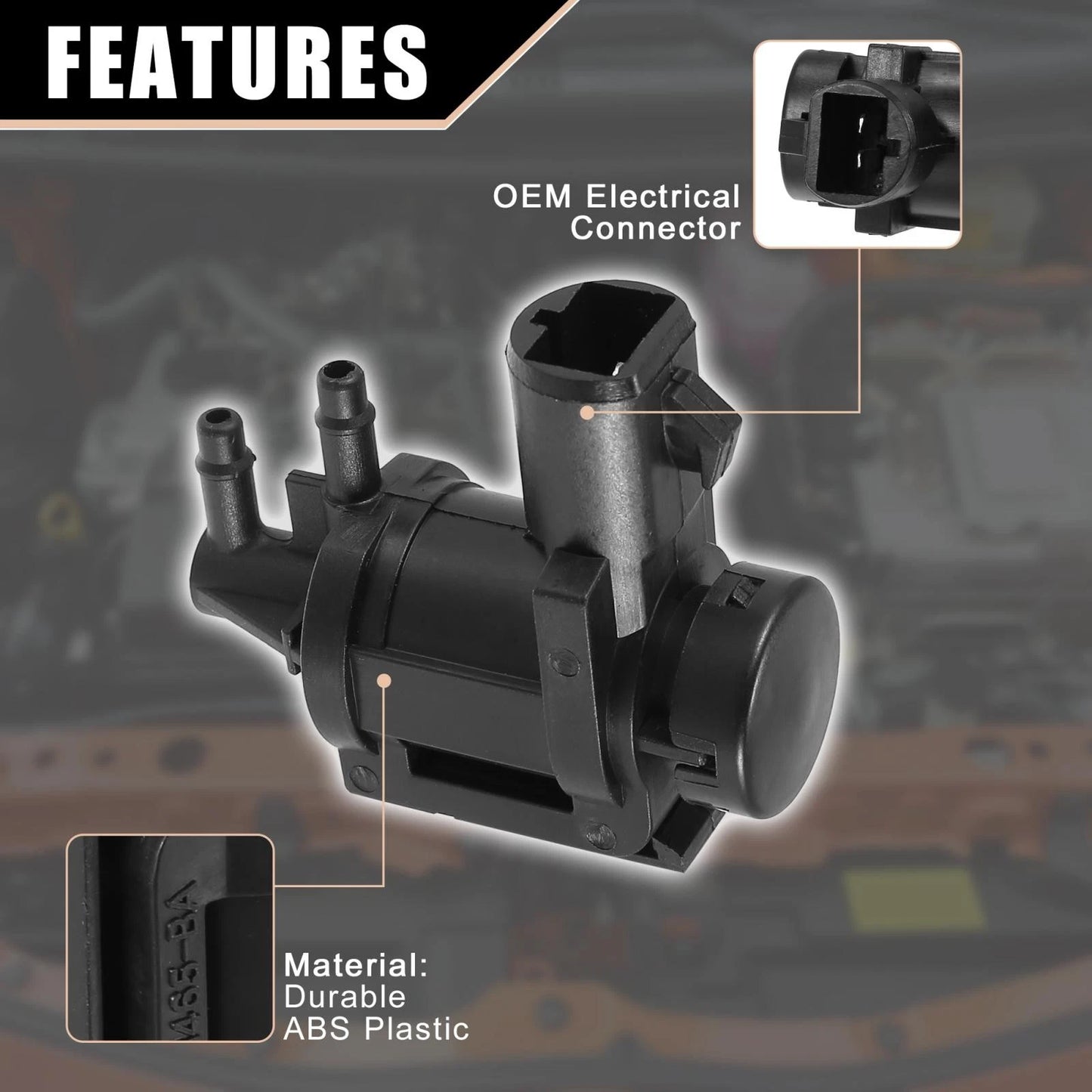 Vacuum Solenoid Purge Valve for Ford Expedition F150 Super Duty (2003-2006)