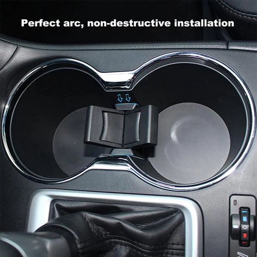 Center Cup Holder Insert Divider for Toyota Highlander (2014-2020)