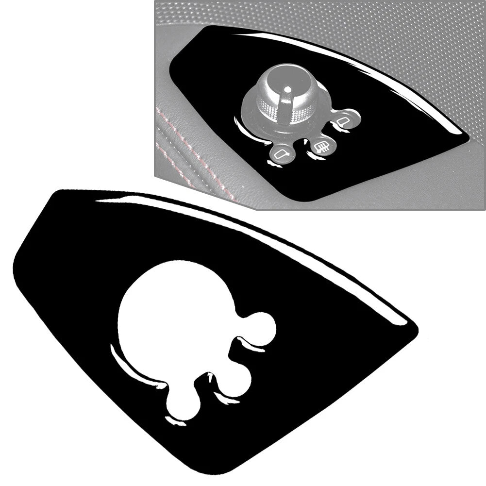 Interior Car Door Lock Button Panel Cover Trim for Audi TT TTS TTRS (2008-2014)