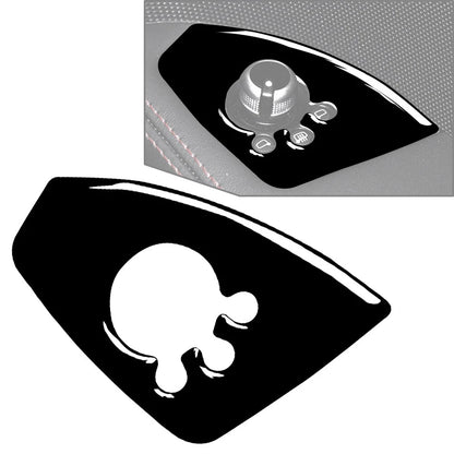 Interior Car Door Lock Button Panel Cover Trim for Audi TT TTS TTRS (2008-2014)