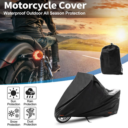 Motorcycle Cover 210D-PU Black for Kawasaki Z900RS (2018–2024)
