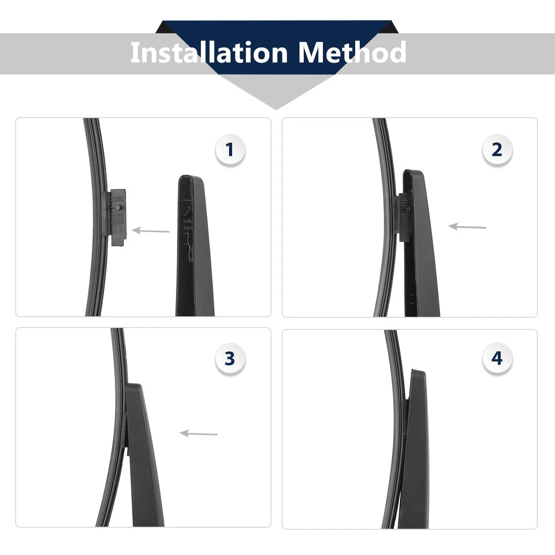 Rear Wiper Blade Arm Set 350mm for BMW 3 Series E91 (2006-2012)