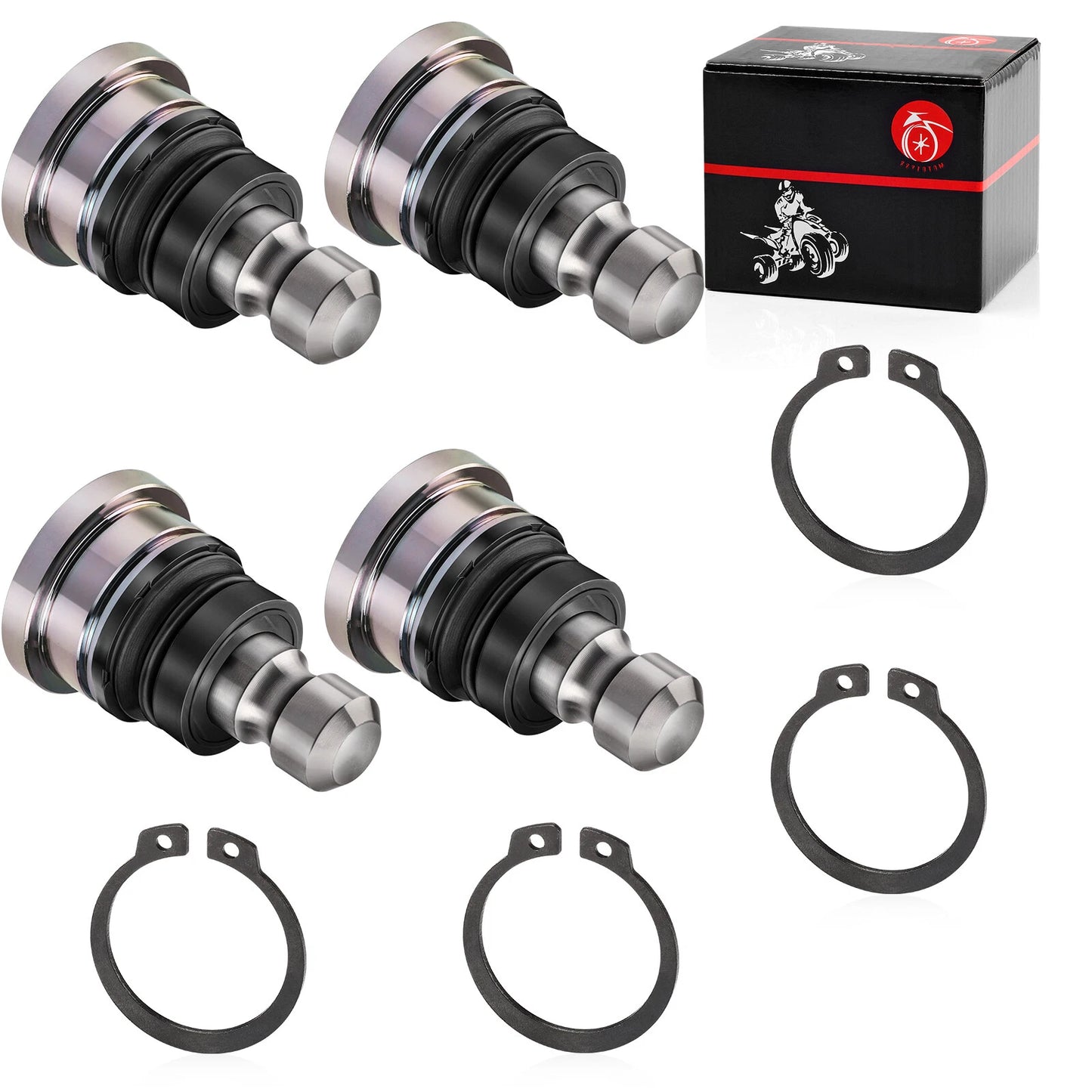 4Pcs Upper Lower Front Ball Joints for POLARIS RZR XP 1000/XP TURBO 2014-2023