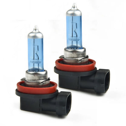 H11 1 Pair 55W 12V Headlight Halogen Bulbs Luminous Fog Lamp for Car