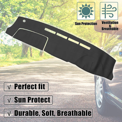Faux Leather Dashboard Cover for Toyota HiAce 200 Series (2004)