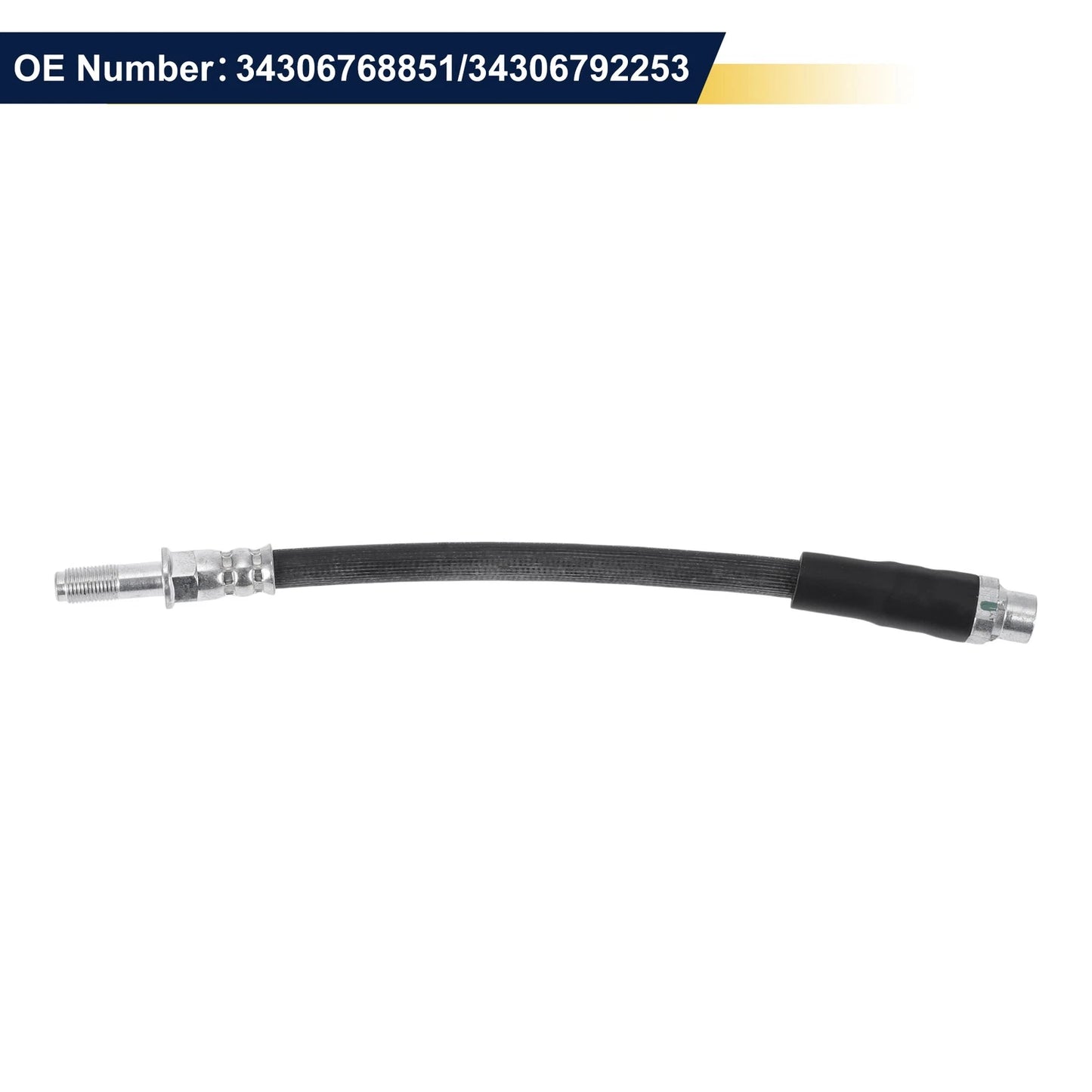 Rear Brake Hose for BMW X1 2008-2013 Hydraulic Hose 2 x 34306768851