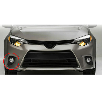 Front Right Fog Light Cover for Toyota Corolla (2014-2016)
