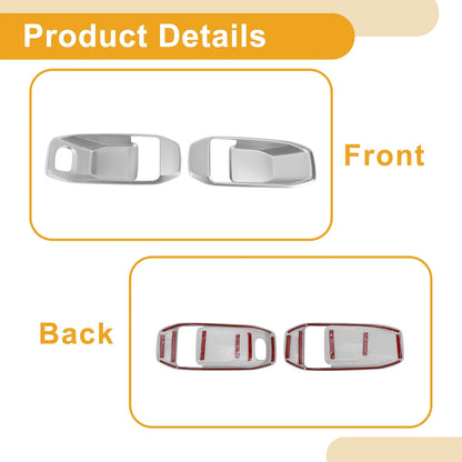Interior Door Handle Bowl Cover Trim for Jeep Wrangler Gladiator (2018-2024)