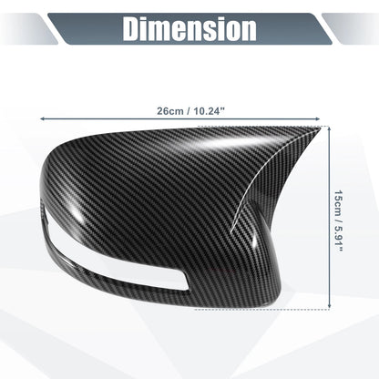 Rearview Mirror Cover Overlay Carbon Fiber for Honda Civic (2012-2015)