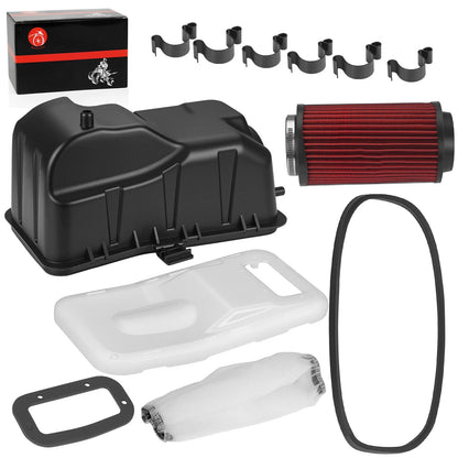 Air Filter Box Lid Cover Seal w/Clip Kit for Polaris Sportsman (2001–2010)