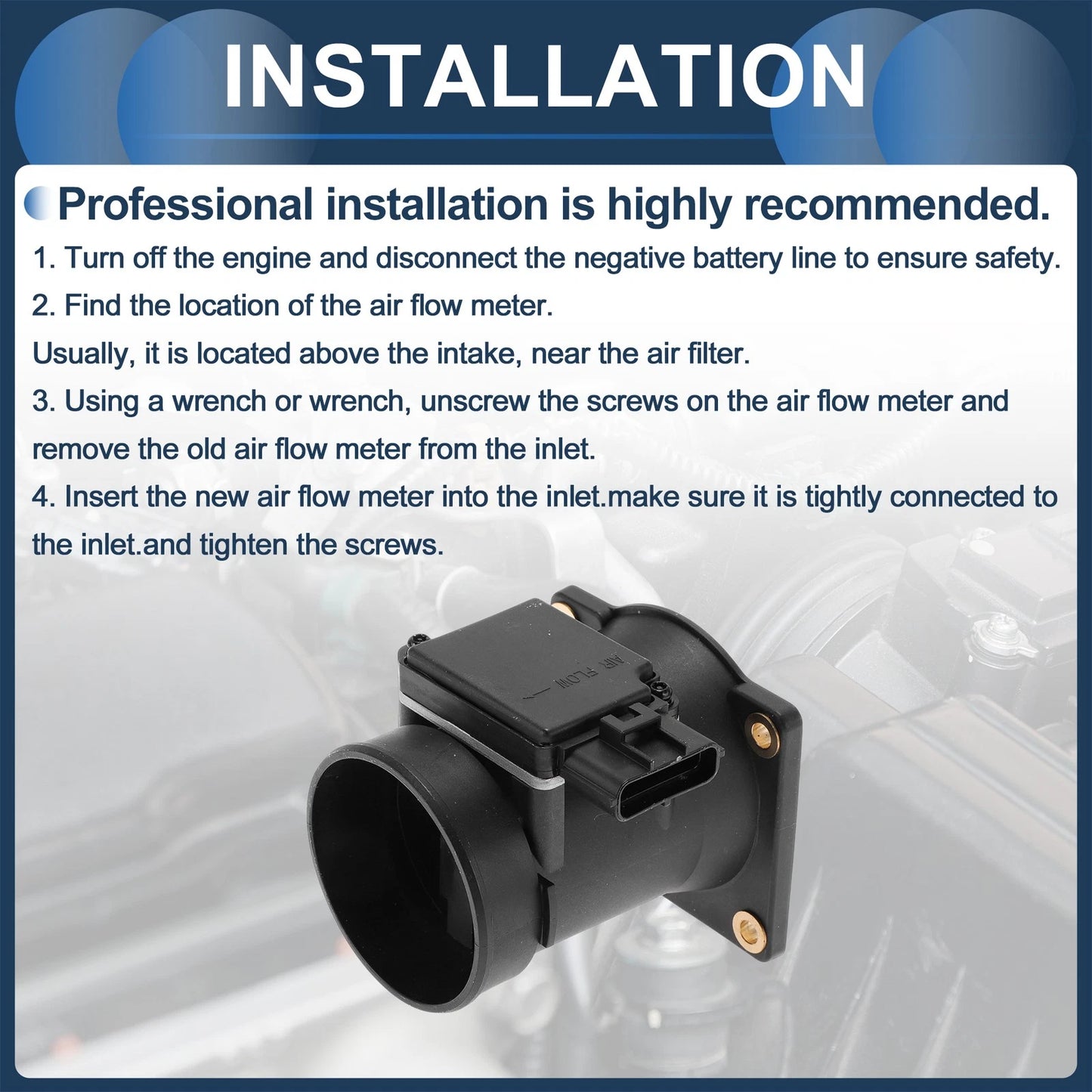Mass Air Flow Sensor for Ford Windstar (1998)
