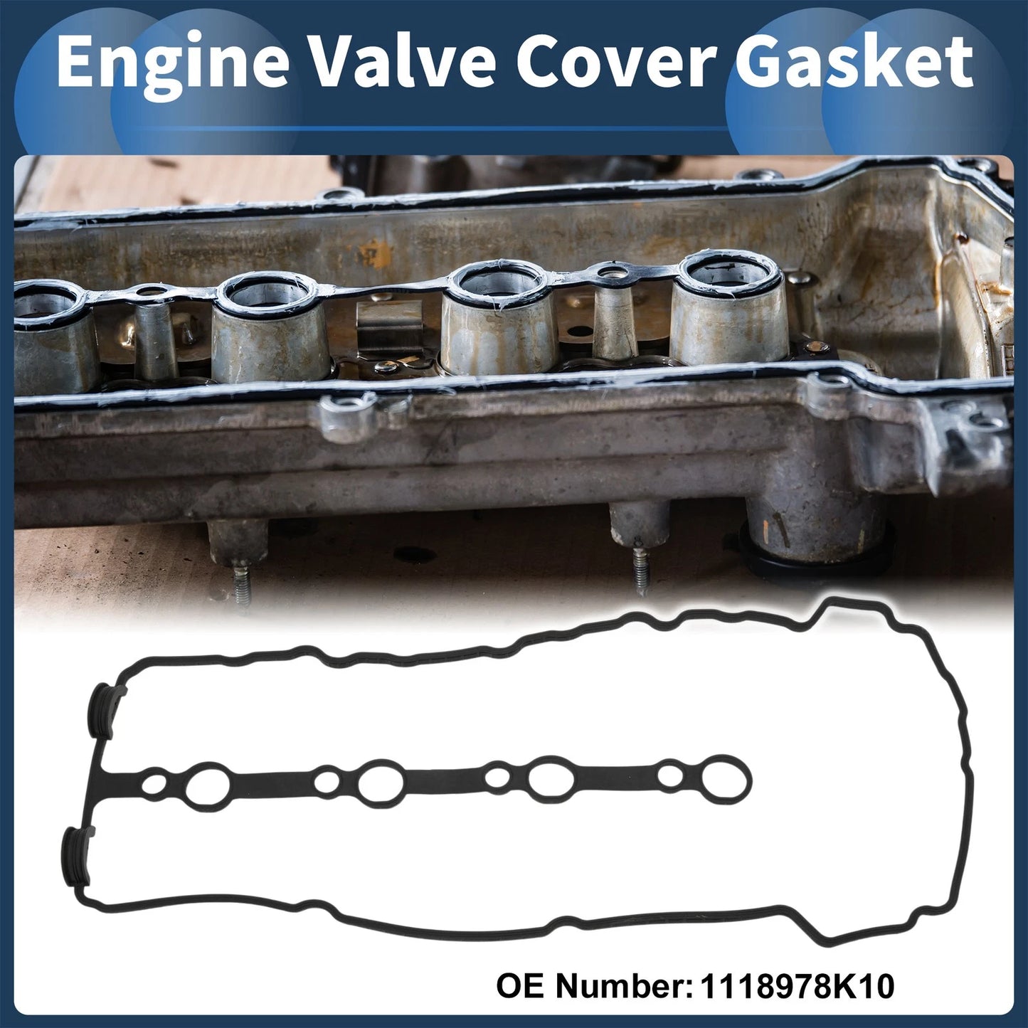 Engine Valve Cover Gasket for Suzuki Grand Vitara (2009-2013) 1 Pcs
