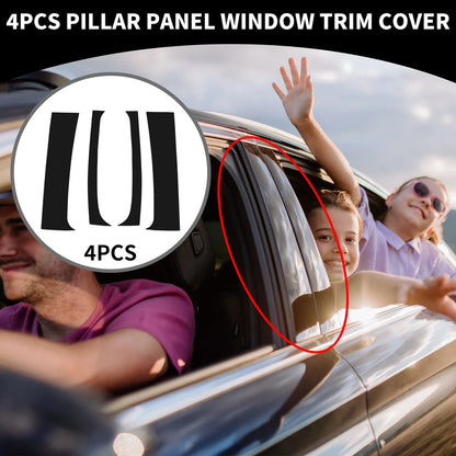 4 x Pillar Window Trim Cover for Dodge Ram 1500 (1994 - 2001)