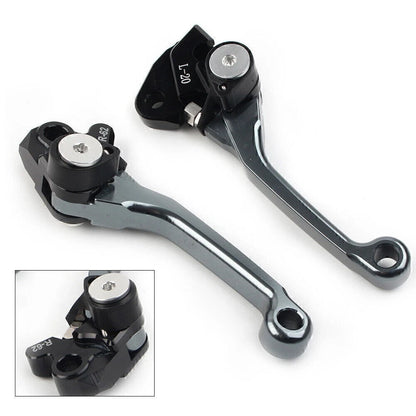 Grey Brake Clutch Levers for Suzuki RMZ450 (2005-2022)