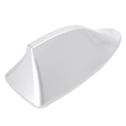 Shark Fin Roof Antenna for Universal Car - FM/AM Radio Receiver - Silver