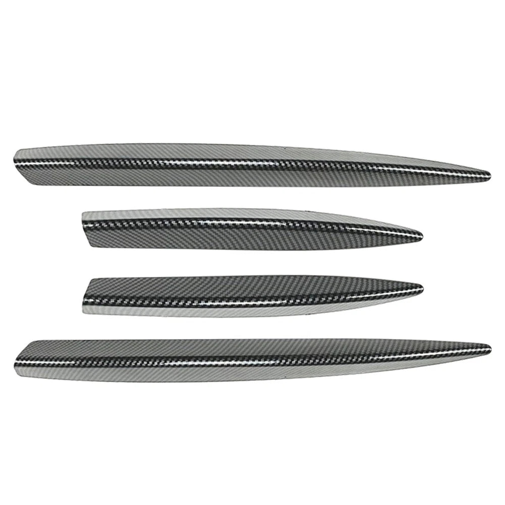 Fog Light Strips Grille Cover Trim Carbon for Mercedes Benz A Class (2023)