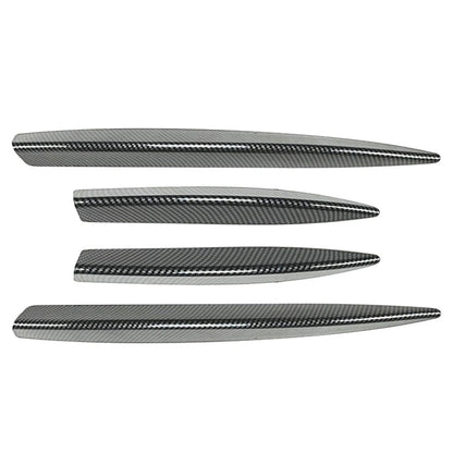 Fog Light Strips Grille Cover Trim Carbon for Mercedes Benz A Class (2023)