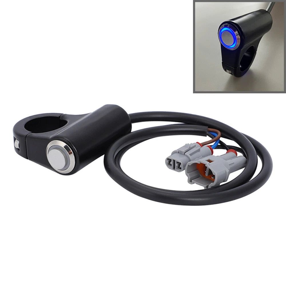 Blue LED Headlight Switch Plug for Surron Light Bee Segway X260 (2020-2023)