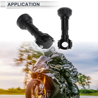 Slider Frame / 0.87-1.1 / Aluminum Alloy Plastic Motorcycle for All Bikes Black