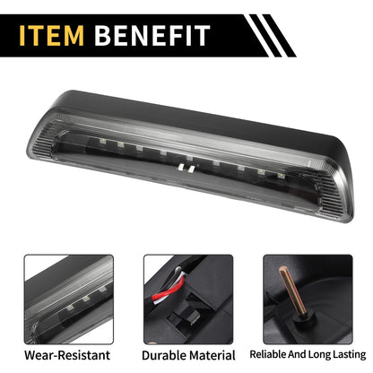 LED Third Brake Light Clear Lens for Toyota Tundra (2007-2018)