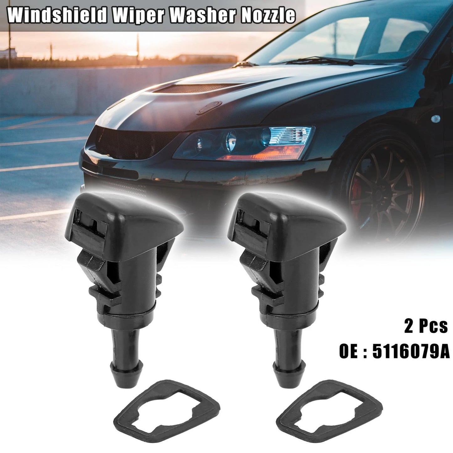 Windshield Washer Nozzle Spray for Chrysler PT Cruiser for Dodge Journey