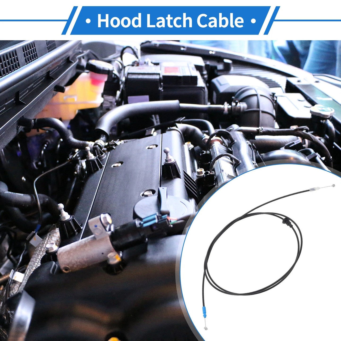 Hood Release/Latch Cable for Toyota Camry (2006–2013)