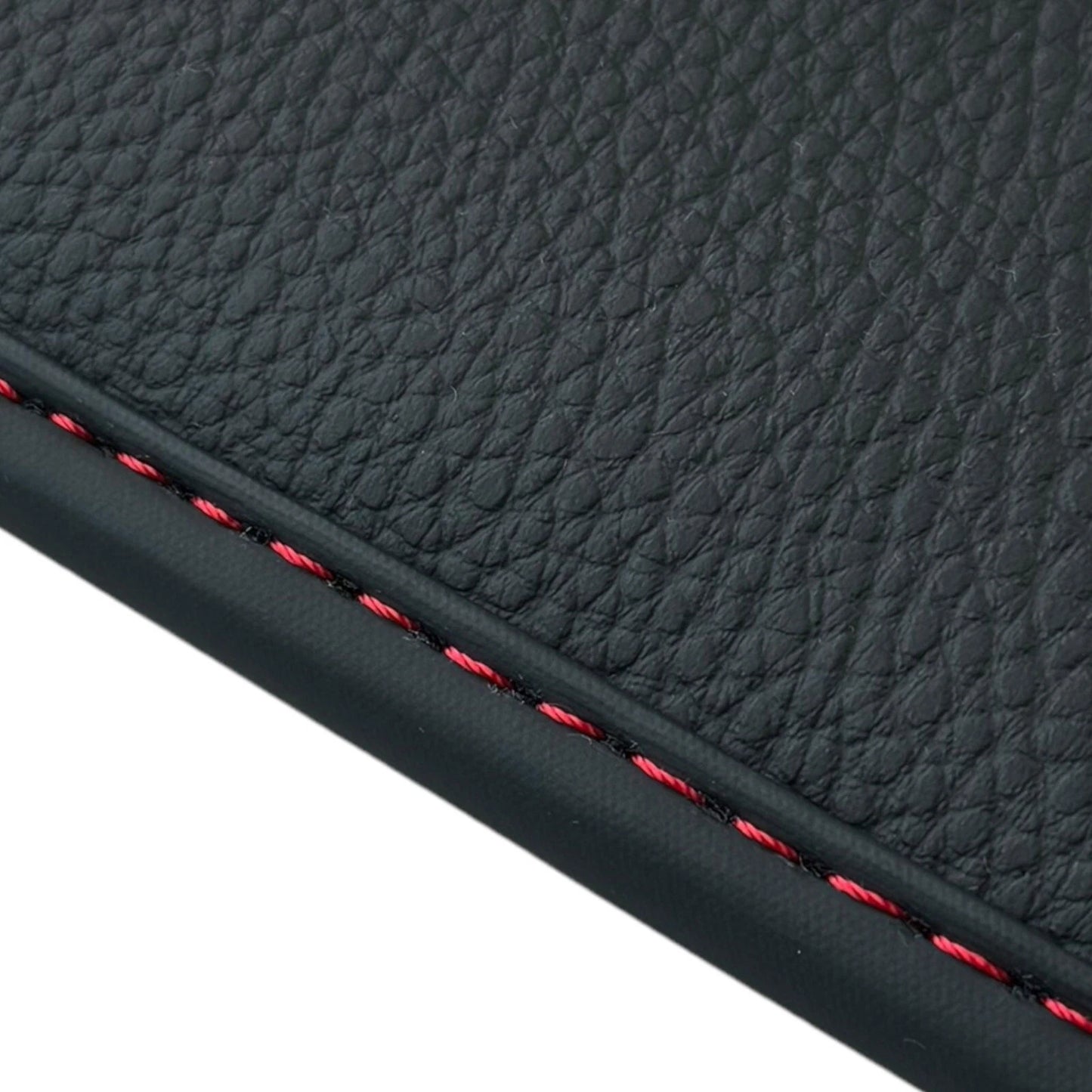 Black Sheepskin Floor Mats for Ferrari Portofino M (2018-2023)