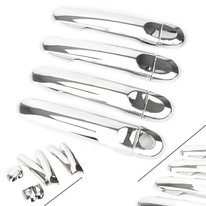 Chrome Door Handle Cover Trim for Nissan Sunny Versa (2014-2016)