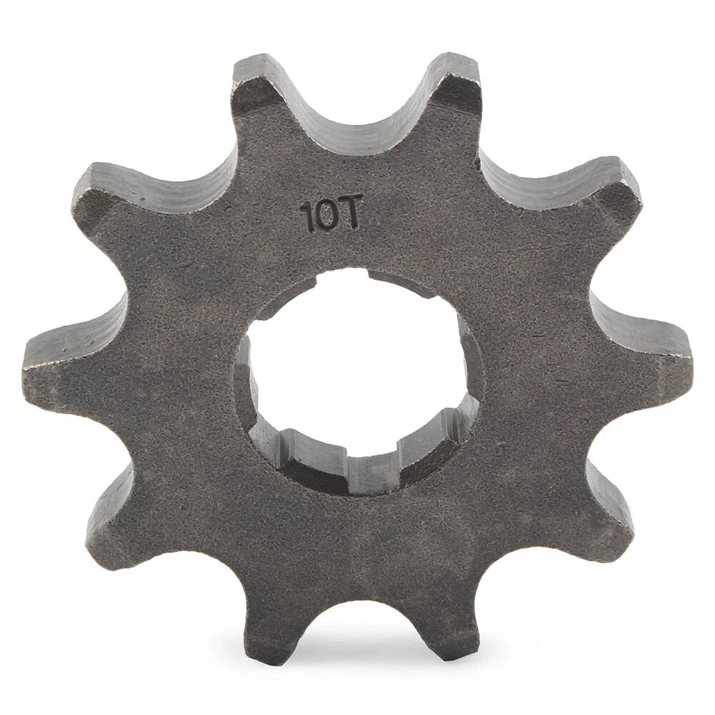 10T Chain Front Sprocket Cog for 125cc-350cc Dirt Pit Bike ATV Go Kart (N/A)