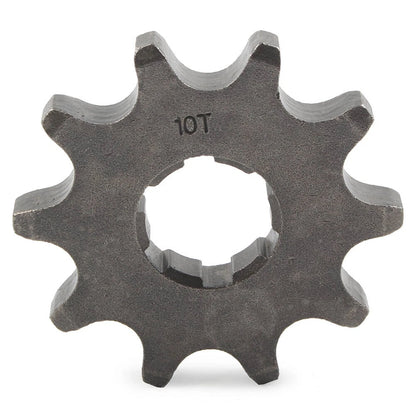 10T Chain Front Sprocket Cog for 125cc-350cc Dirt Pit Bike ATV Go Kart (N/A)