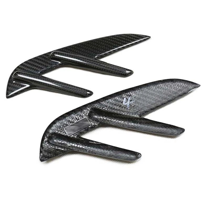 Real Carbon Fiber Side Fender Air Vent Cover Trim For BMW M3 G80 2021-2023