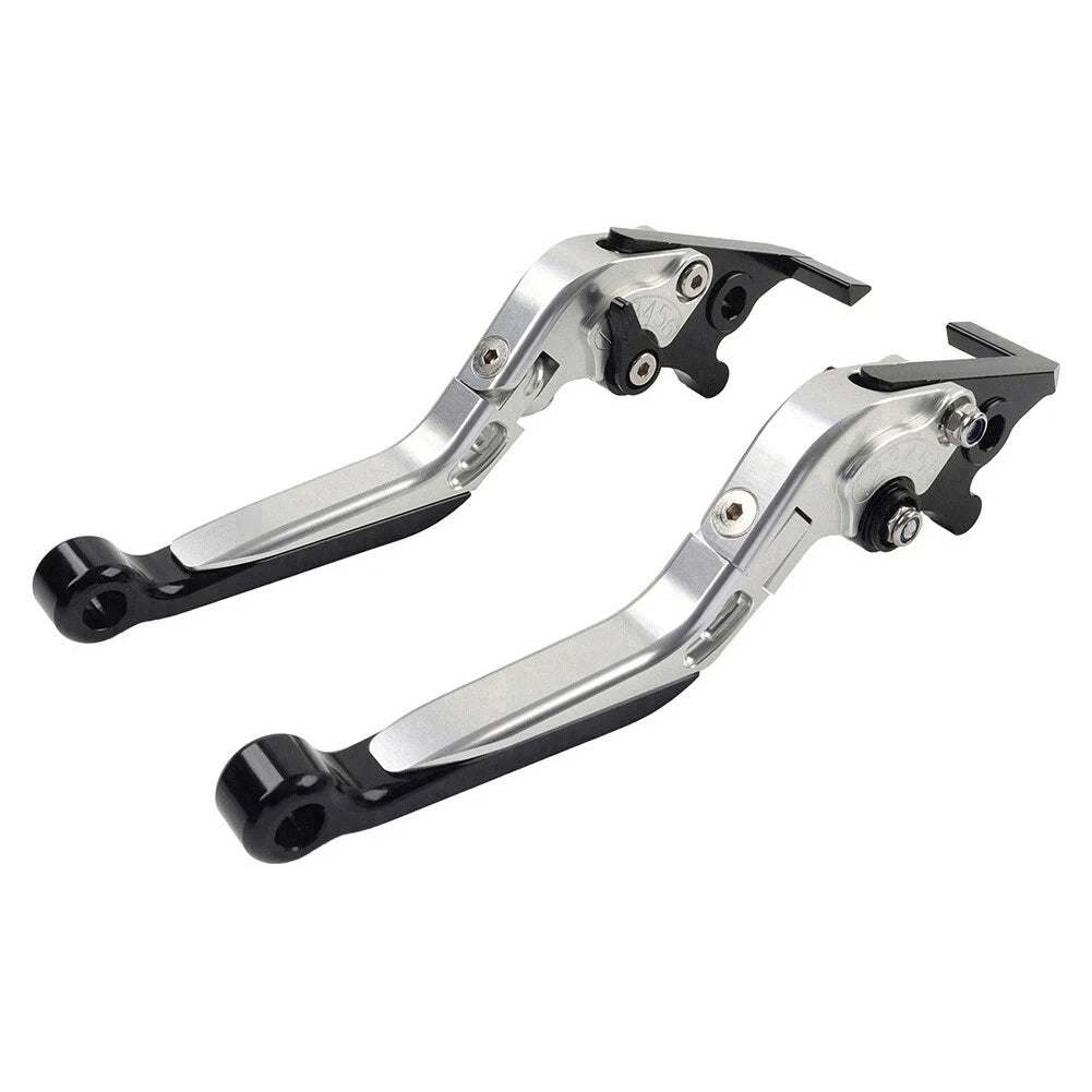 CNC Silver Extendable Brake Clutch Levers for Yamaha XMAX 125/250/300/400 (15-22)