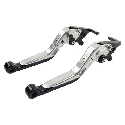 CNC Silver Extendable Brake Clutch Levers for Yamaha XMAX 125/250/300/400 (15-22)