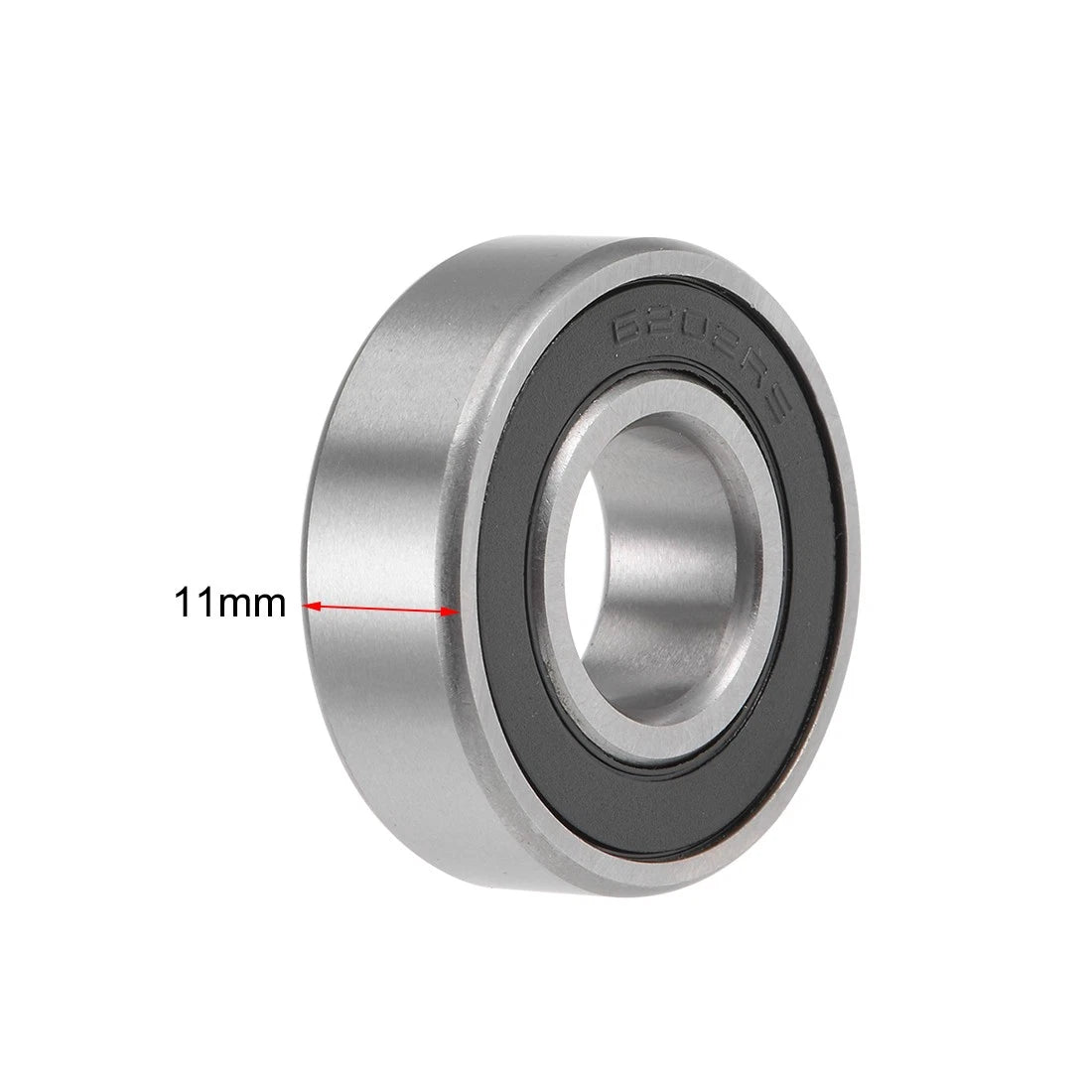 Deep Groove Ball Bearing 15x35x11mm 10pcs for Chrome Steel P6