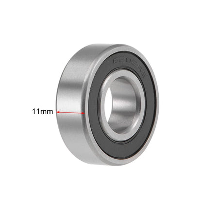 Deep Groove Ball Bearing 15x35x11mm 10pcs for Chrome Steel P6