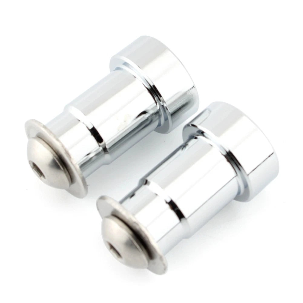 CNC Mirror Hole Caps Cover for Thruxton Motorcycle Chrome