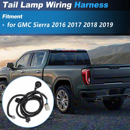 Passenger Side Tail Lamp Wiring Harness for GMC Sierra (2016-2019)