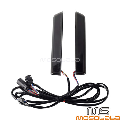 LED Run Brake Flowing Tail Light for Harley Touring Road Glide (2014-2023)
